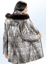 Longjacke mit farbbrillantem Inkjet-Druck 