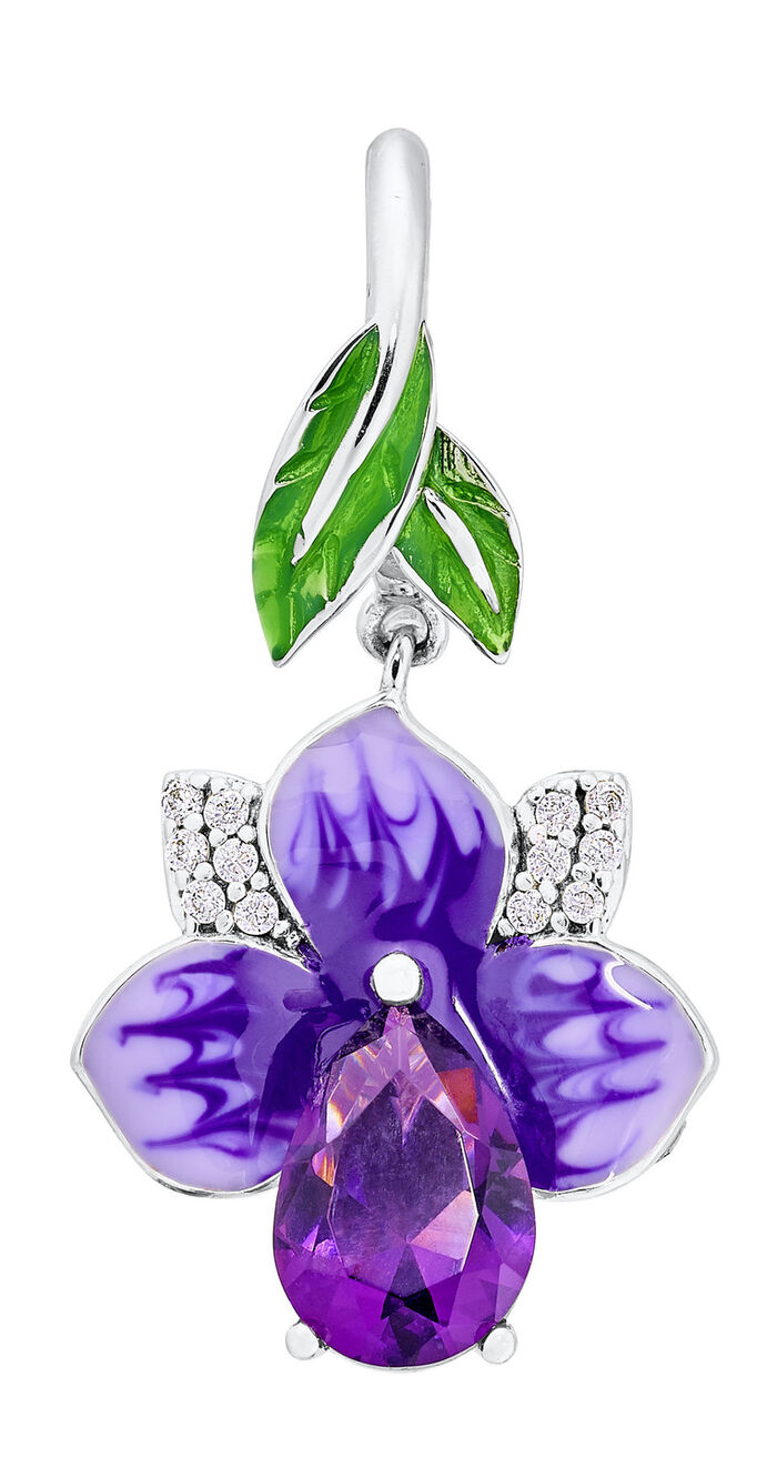 Ohrh&auml;nger mit Zirkonia 