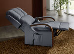 Relax-Sessel mit 2 Motoren und Aufstehhilfe HELLGRAU