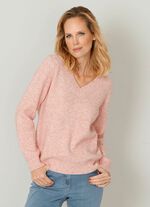 Pullover aus Effektgarn 