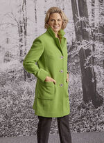 Kurzmantel mit Reverskragen 