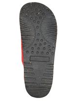 Gemini, komfortable Damen-Hausschuhe, Weite G, mit herausnehmbarem Fu&szlig;bett ROT