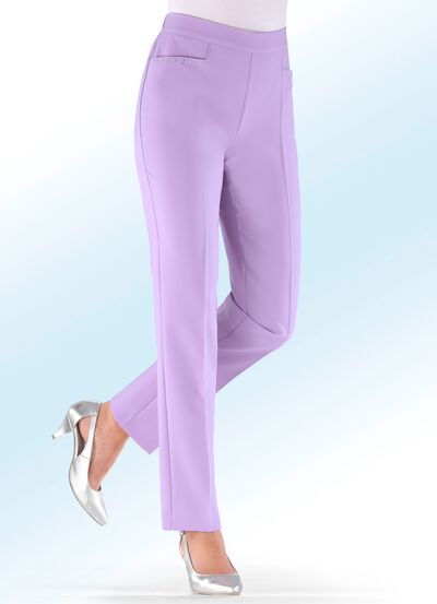 Hose mit funkelndem Perlen- und Glitzersteinchenbesatz 