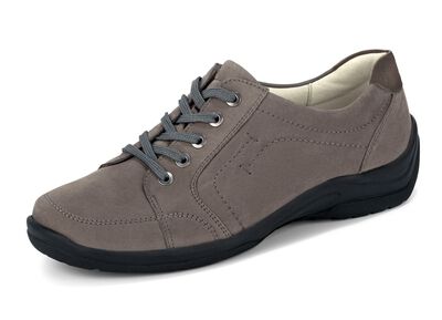 Waldl&auml;ufer, bequeme Damen-Schn&uuml;rschuhe, Weite H, mit herausnehmbarem Fu&szlig;bett 