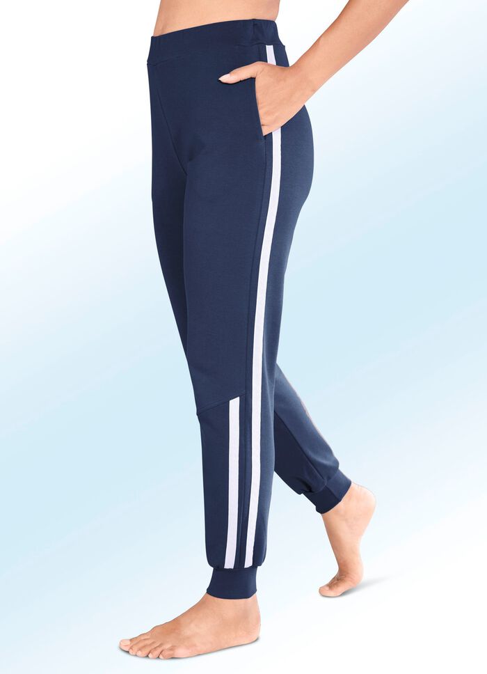 Hose mit zwei Seitennahttaschen MARINE