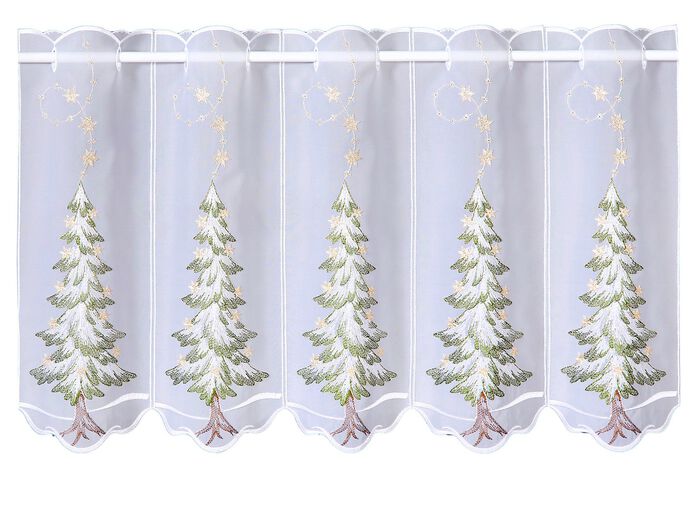 Kurzstore mit Tannenmotiv 