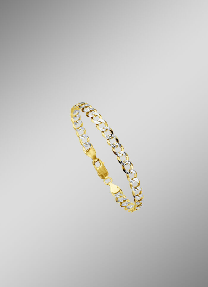 Massive, diamantierte Panzerketten-Garnitur 