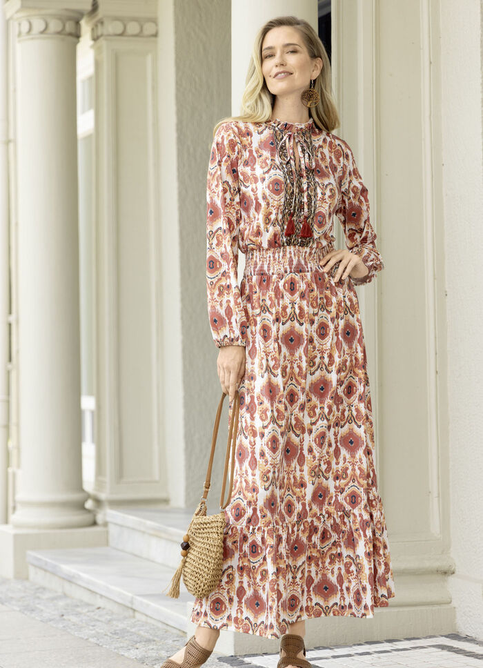 Kleid in Schlupfform 