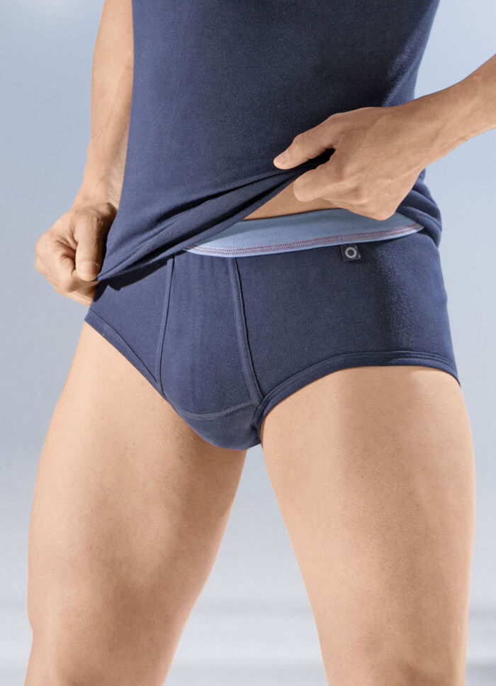 Pfeilring, Zweierpack Slips aus Feinripp, uni 