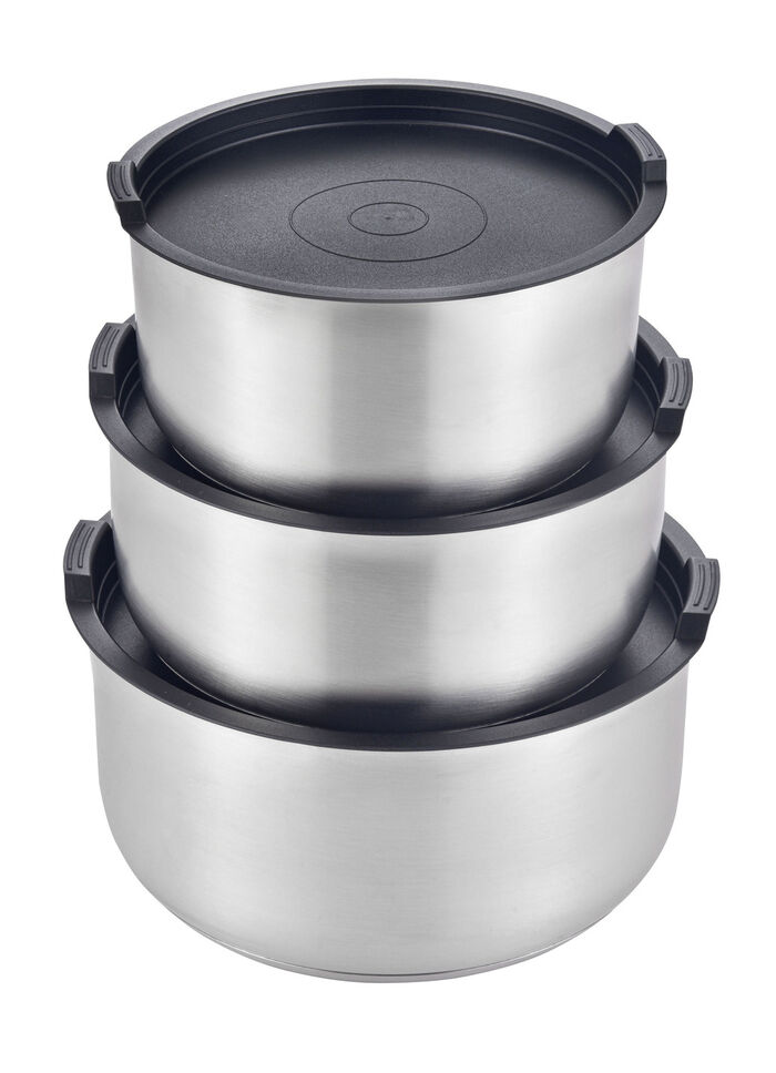 Kochgeschirr-Set aus rostfreiem Edelstahl, 8-teilig 