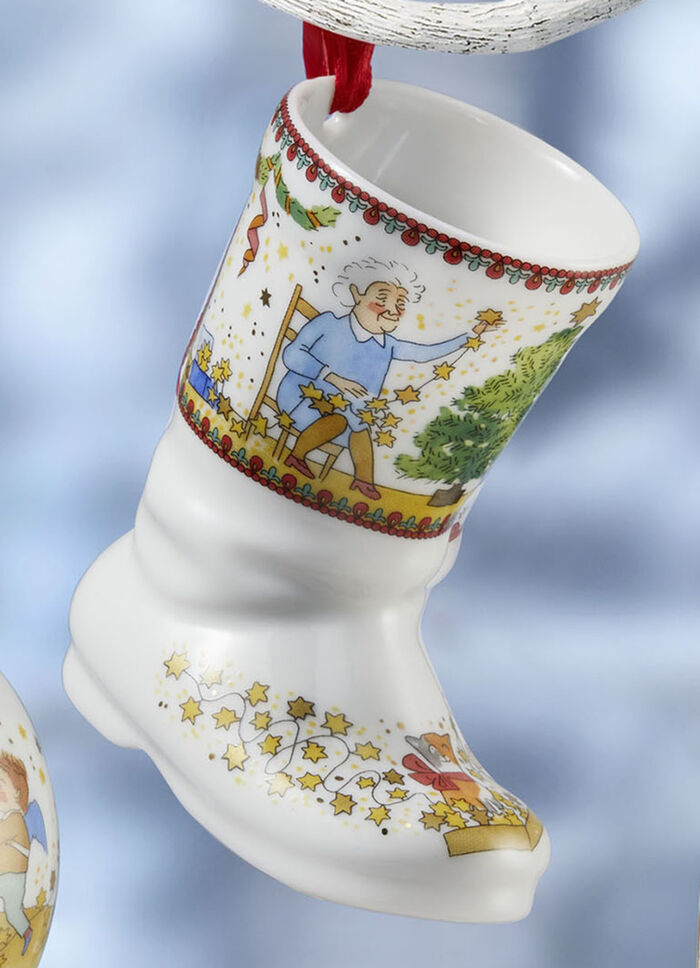 Jahresschmuck 2024 von Hutschenreuther WEISS-BUNT