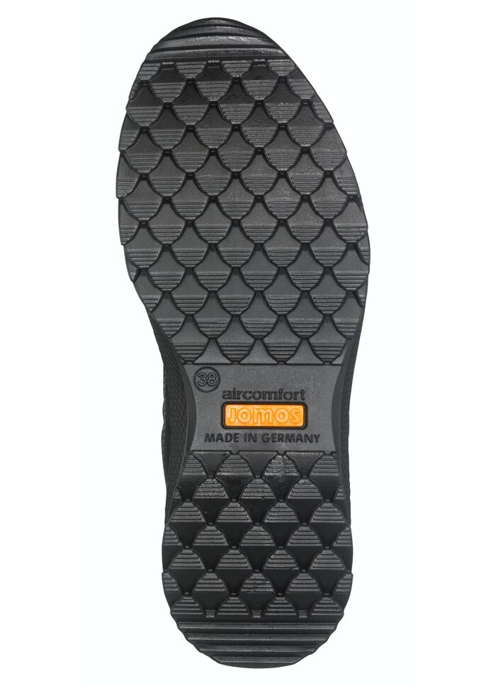 Bootie mit zwei verstellbaren Klattspangen SCHWARZ