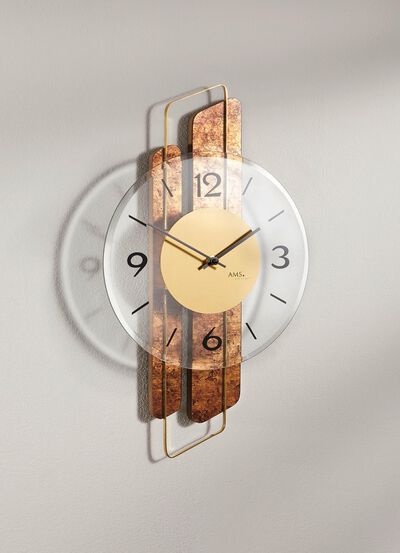 Wanduhr mit pr&auml;zisem Quarzuhrwerk 