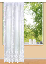 Langstore mit naturnahem Blätterdessin