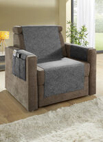 Wohnaccessoires mit gekettelten Abschlüssen in Melange-Optik GRAU