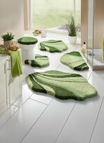 Tolle Badgarnitur in barfu&szlig;weicher Qualit&auml;t GR&Uuml;N