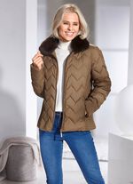 Jacke mit fabelhaftem Zickzack-Stepp 