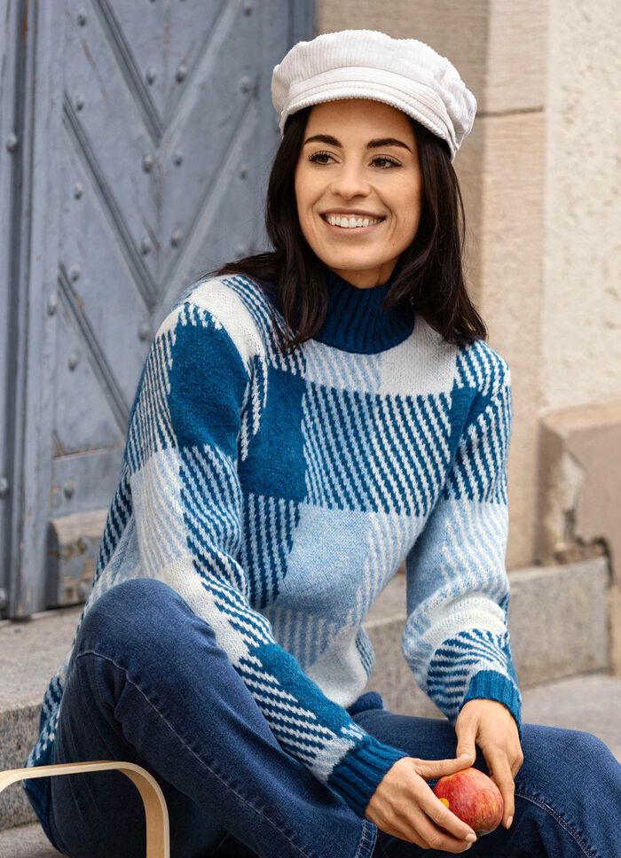 Pullover in Jacquard-Dessin 