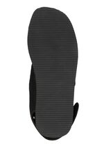 Bequeme Herren-Hausschuhe, mit Klettverschluss SCHWARZ