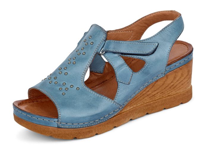 Sandalette mit Nietenzier JEANS