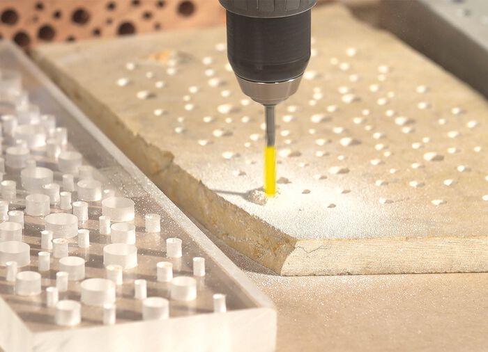 Hammersmith Drill Bit Pro-Bohrk&ouml;pfe SCHWARZ-SILBER