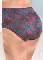 Laurina Viererpack Slips mt buntem Druckdessin 