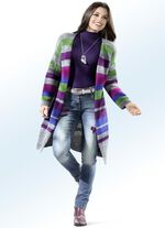 Jeans mit aktuellen Cut-out-Effekten JEANSBLAU