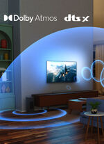 Philips Soundbar mit Subwoofer 