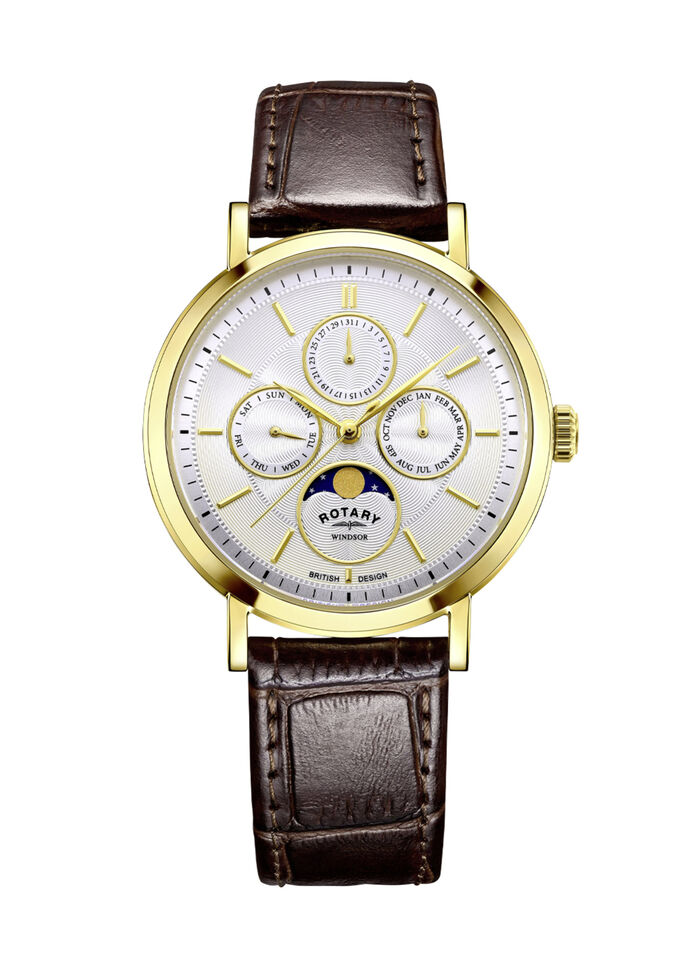 Rotary Quartz-Herrenuhr