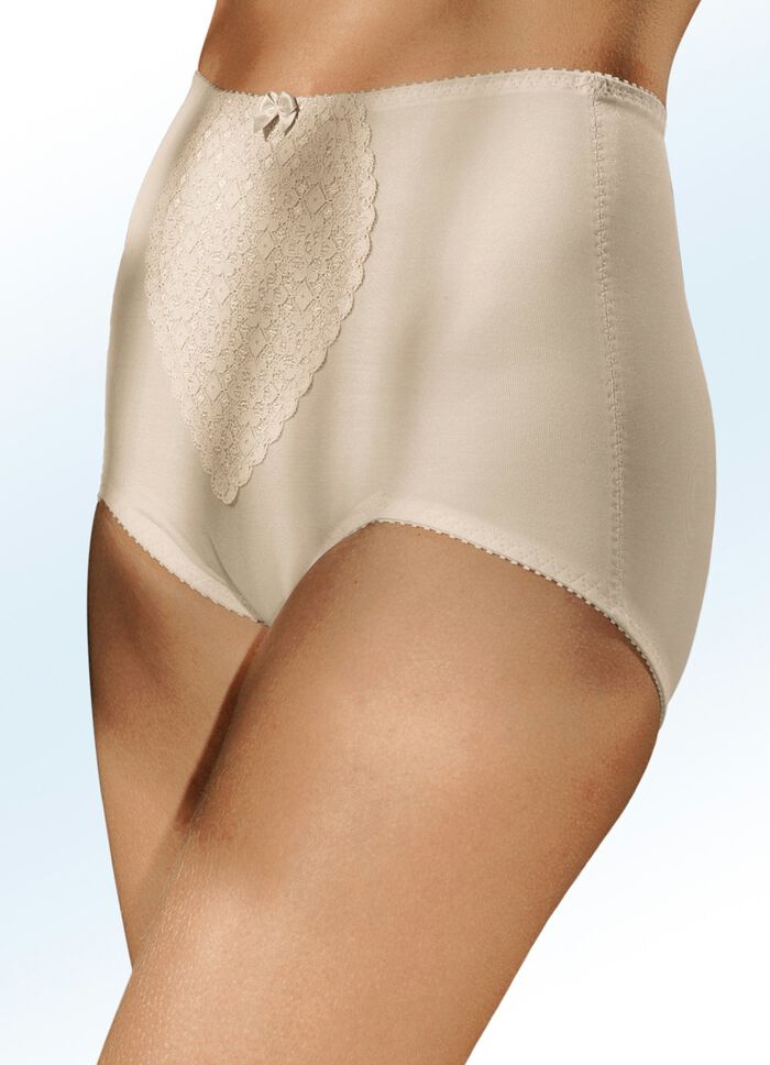 Format Miederhose mit Spitzeneinsatz HAUT