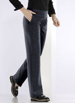 Hose in modischer Weite ANTHRAZIT MEL.