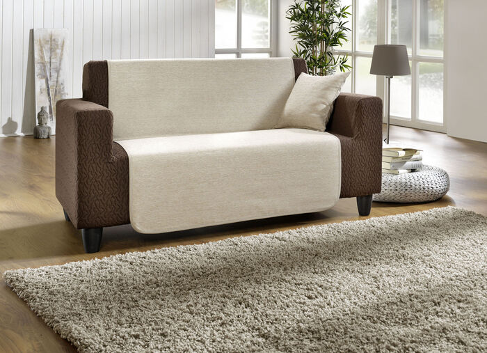 Wohnaccessoires aus hochwertigem Chenille CREME