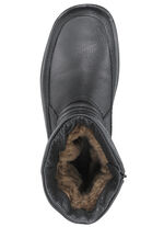 Stiefel mit Lammfellfutter SCHWARZ