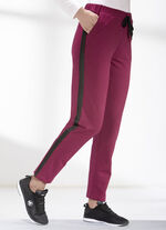 Freizeithose von „Plantier“ in 4 Farben BORDEAUX-SCHWARZ