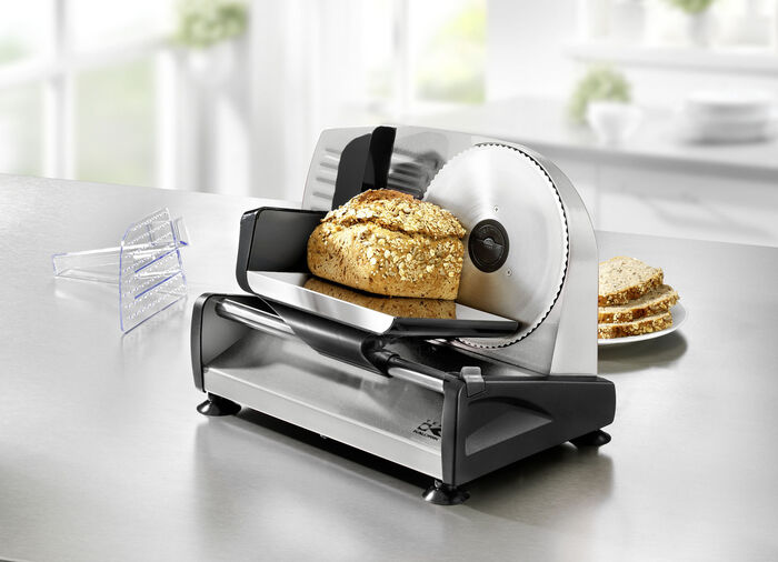 Metall-Allesschneider mit Funktionsschalter f&uuml;r Dauerbetrieb 