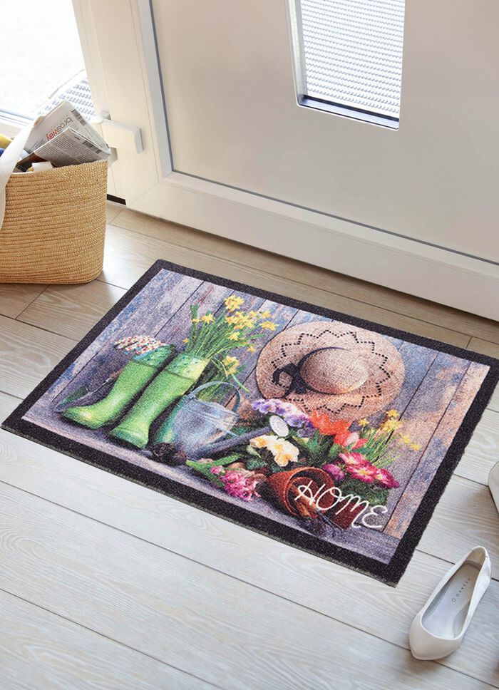 Fußmatte Home mit rutschhemmender Rückseite 