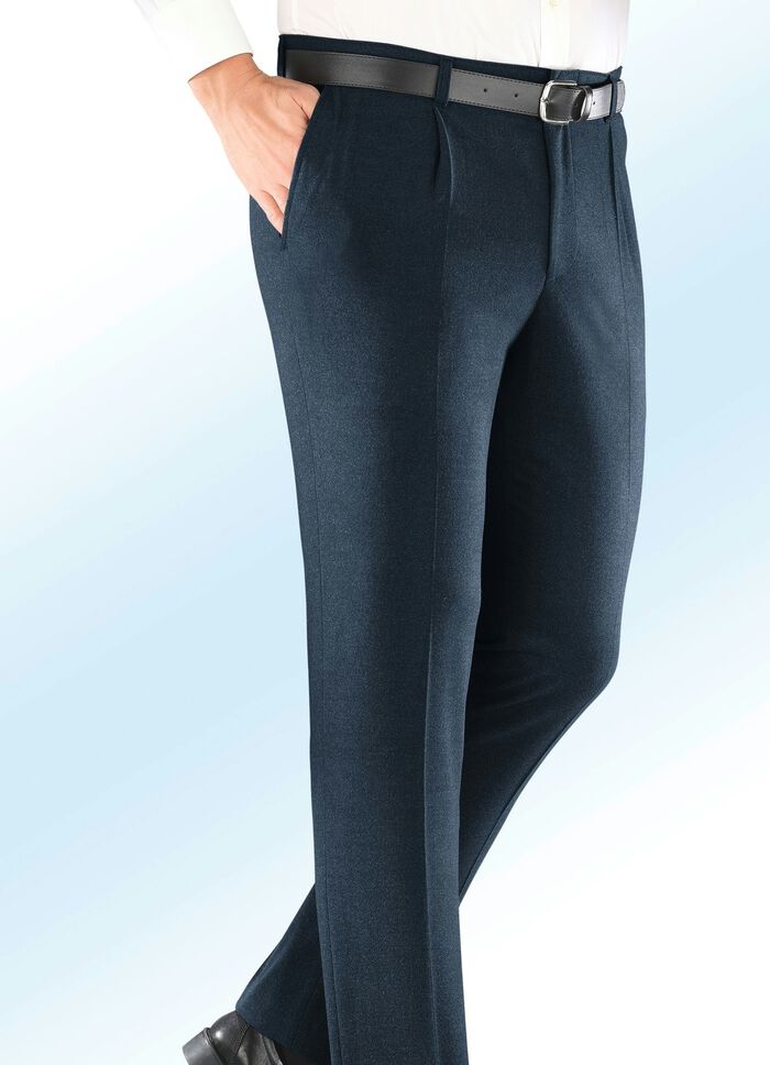 "Klaus Modelle"-Dehnbundhose mit Bundfalten 