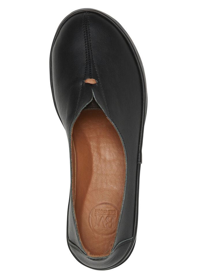 ELENA EDEN Slipper aus Rind-Nappaleder SCHWARZ