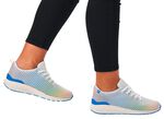 Rieker Sneaker mit Regenbogen-Farbverlauf WEISS-BUNT