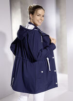 Funktions-Longjacke mit abnehmbarer Kapuze 