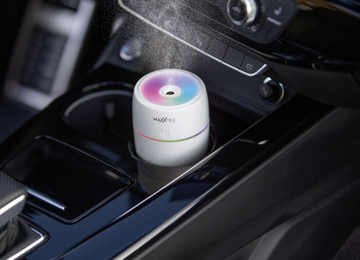 Tragbarer Mini-Luftbefeuchter mit LED-Beleuchtung 