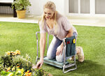 Faltbare Garten-Kniebank mit Schaumstoff-Polsterung 
