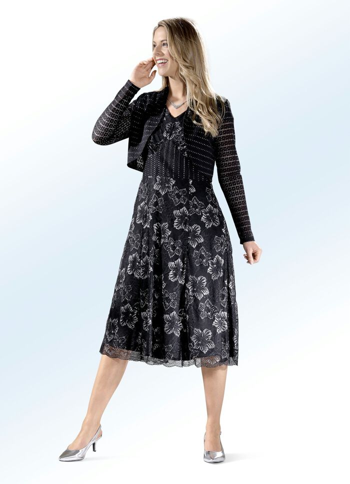 Kleid mit Bolero 