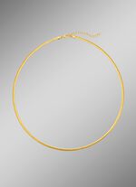 Omega-Reif aus Gold mit Struktur 