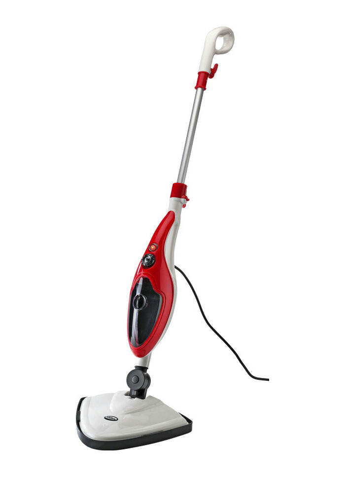 Aqua Laser Dampfreiniger für eine gründliche Reinigung und Desinfektion WEISS-ROT