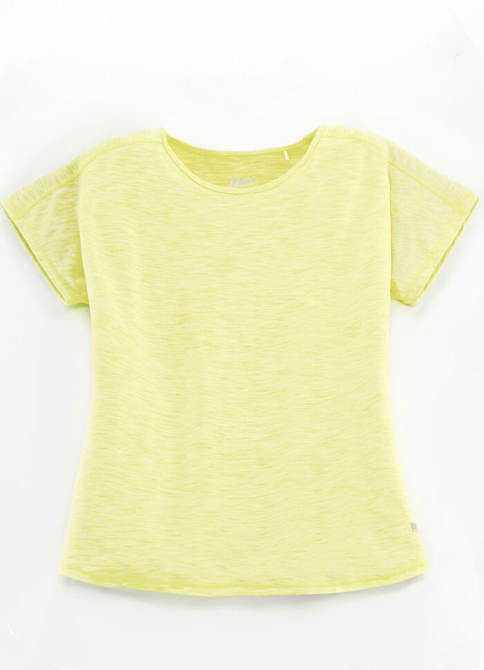 Funktionsshirt von „LPO“ LIMETTE MELIERT