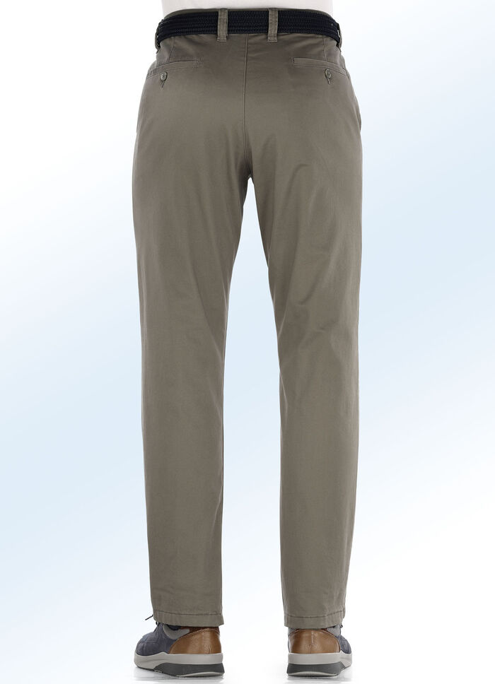 Thermohose in 4 Farben mit Seitentaschen SAND