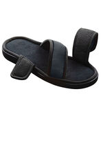 Relax-Cross Slipper für drinnen und draußen SCHWARZ