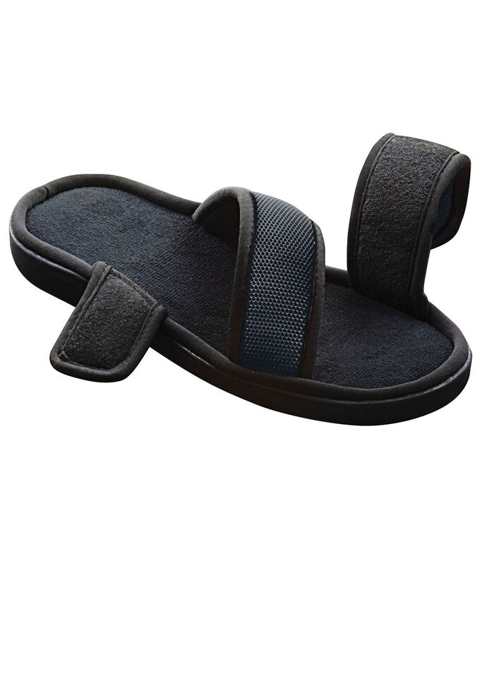 Relax-Cross Slipper für drinnen und draußen SCHWARZ