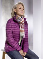 Funktionsjacke mit 2-Wege-Reißverschluss VIOLETT